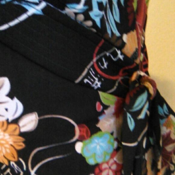 Aqua Blue Handkerchief Hem Dress - Picture 4 of 13